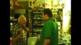 Chris Chan And Bob Fight meme card, common rarity