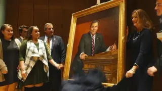 Chris Christie Portrait meme card, common rarity