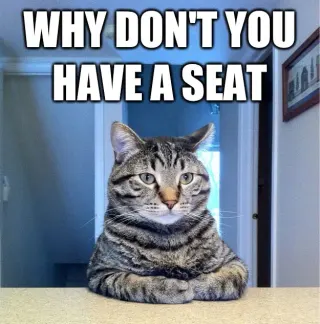 Carte meme Chris Hansen Cat, rareté rare