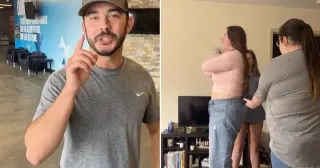 Christian Trust Fall Videos meme card, common rarity
