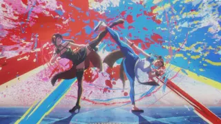 Chun-Li x Yor Crossover meme card, common rarity