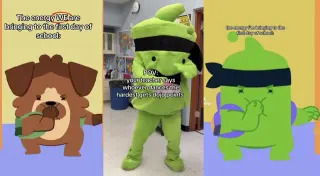 Carte meme ClassDojo Scuba Dance, rareté commune