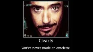 Carte meme Clearly You’ve Never Made an Omelette, rareté commune