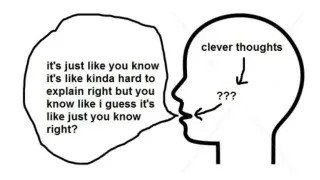 Clever Thoughts meme card, common rarity