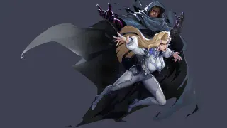 Cloak and Dagger meme card, common rarity