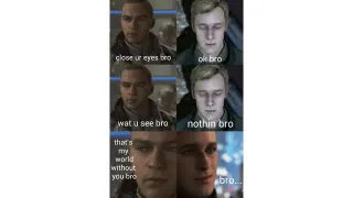 Close Your Eyes, Bro meme card, common rarity