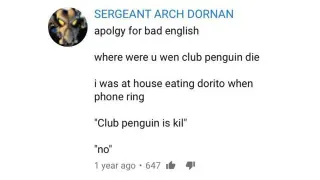 Carte meme Club Penguin Is Kil, rareté épique