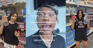 Coconut Water Meme (Trim Song) meme card, common rarity