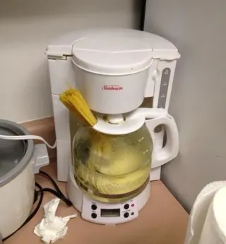 Coffee Maker Cooking meme card, common rarity
