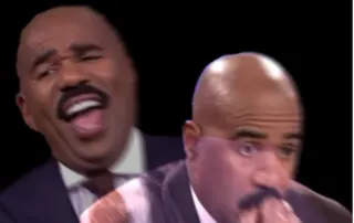 Carte meme Steve Harvey en Conflit, rareté rare