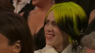 Carte meme Confused Billie Eilish, rareté commune
