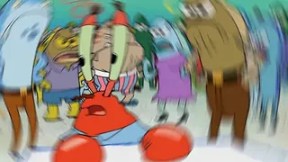 Carte meme Confused Mr. Krabs, rareté rare