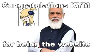 Congratulations From Modi meme card, common rarity