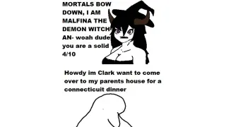 Connecticut Clark meme card, rare rarity