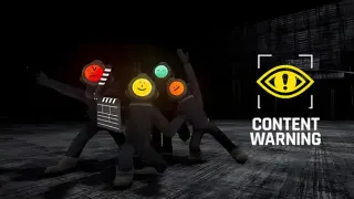 Content Warning meme card, common rarity