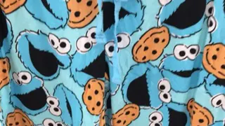 Cookie Monster Pajama Pants meme card, rare rarity