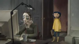 Coraline's Dad / Are You Winning, Dad? meme card, rare rarity