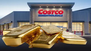 Costco Gold Bars meme card, common rarity