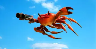 Carte meme Crab Champions, rareté commune