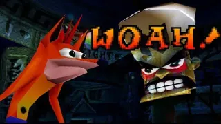 Crash Bandicoot "Woah" meme card, epic rarity