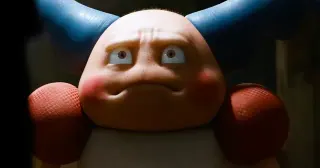 Creepy Mr. Mime meme card, common rarity
