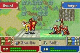 Critical Hit (Fire Emblem) meme card, common rarity