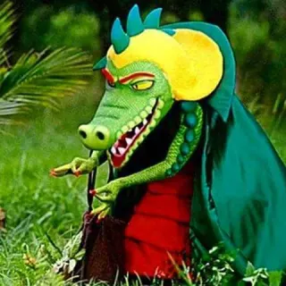 Cuca the Alligator meme card, common rarity