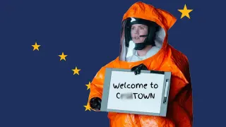 Cumtown, Alaska meme card, common rarity