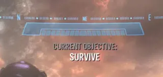Current Objective: Survive meme card, rare rarity