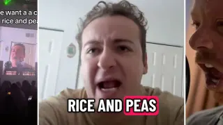 Carte meme Curry Goat Rice and Peas, rareté commune