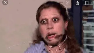 Carte meme Cursed Pam Beesly and Stanley Hudson Screenshot, rareté commune
