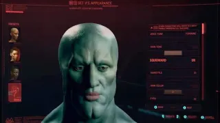 Cyberpunk 2077 Character Creations meme card, rare rarity
