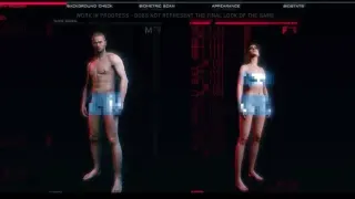 Carte meme Cyberpunk 2077 Genital Customization, rareté commune