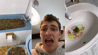 Carte meme Le bain d'Orbeez, rareté mythique