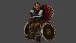 Carte meme D&D Combat Wheelchair, rareté commune