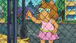 D.W. Holding Fence meme card, common rarity