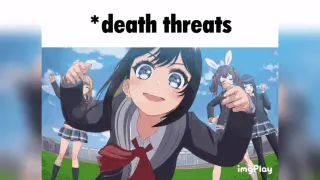 Carte meme D4DJ Girls Hyping / *Death Threats*, rareté rare