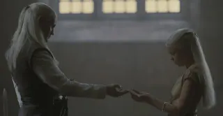 Daemon and Rhaenyra's Relationship meme card, common rarity