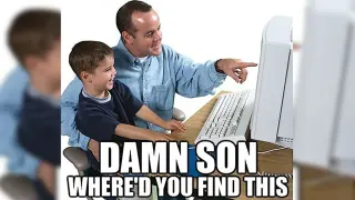 Damn, Son! Where'd You Find This? meme card, rare rarity