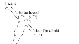 Carte meme Dancing ASCII Man, rareté commune