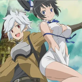 DanMachi meme card, common rarity