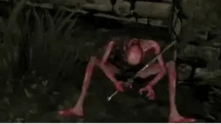 Dark Souls' Crazy Hollow meme card, common rarity