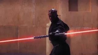 Darth Maul's Double-sided Lightsaber meme card, common rarity