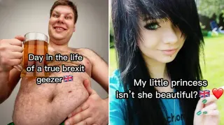 Day In The Life Of A True Brexit Geezer meme card, rare rarity