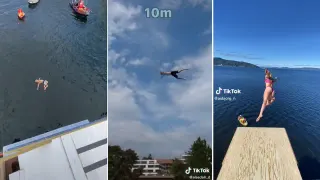 Death Diving meme card, common rarity