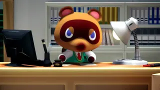 Defeat Tom Nook meme card, common rarity