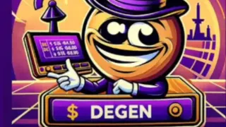 Degen (Slang / Crypto) meme card, common rarity