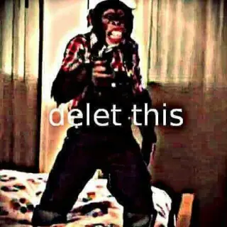 Carte meme Delet This, rareté épique