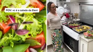 Delicias Da Eleni's Rejected Salad meme card, common rarity