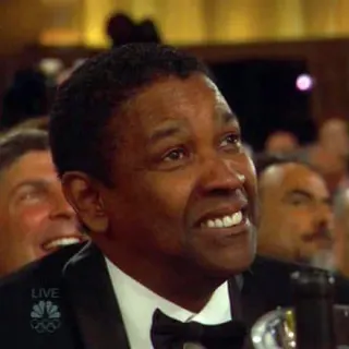Carte meme Denzel Washington’s Cringe Face, rareté commune